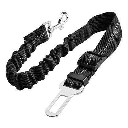 Cinto ajustável de segurança para cães PawRide com fivela universal para carro